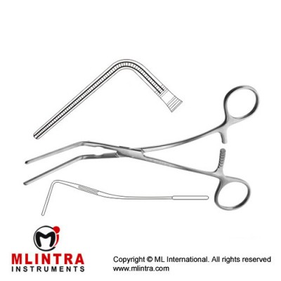 DeBakey Atrauma Multipurpose Vascular Clamp Stainless Steel, 14.5 cm - 5 3/4" DeBakey Atrauma Multipurpose Vascular Clamp Stainless Steel, 14.5 cm - 5 3/4"